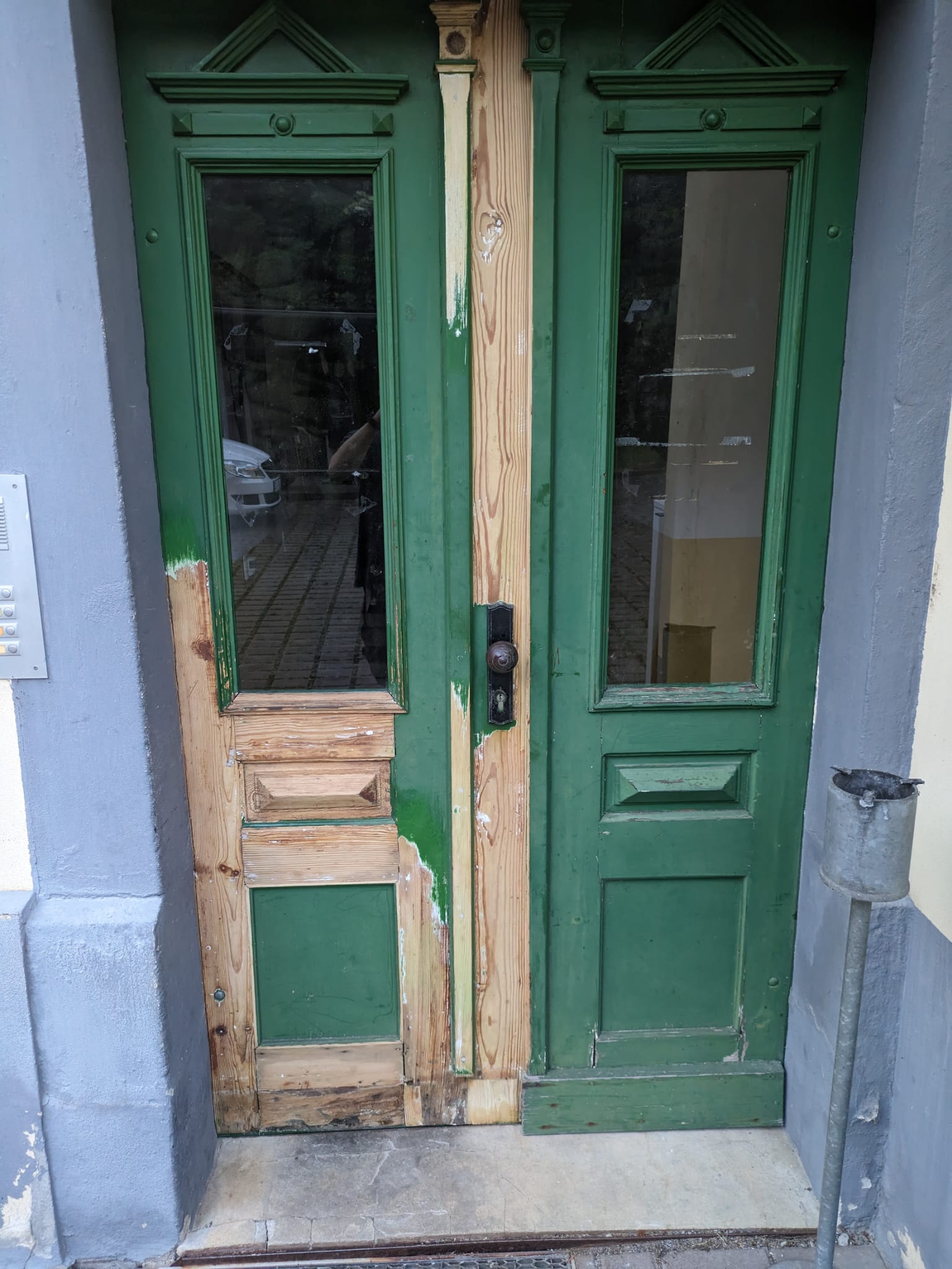 Door before